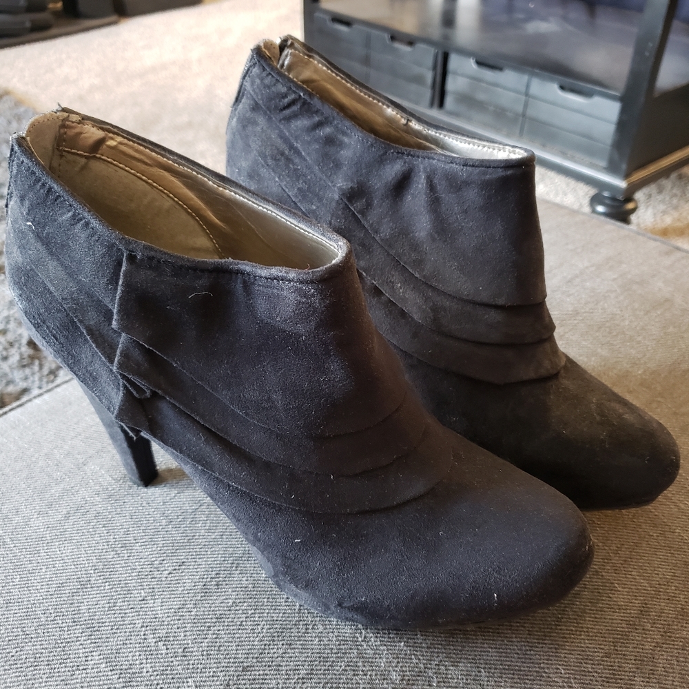 Black booties